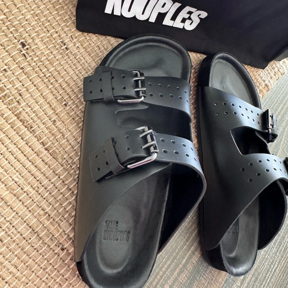 The Kooples Black Sandals - Picture 4 of 4